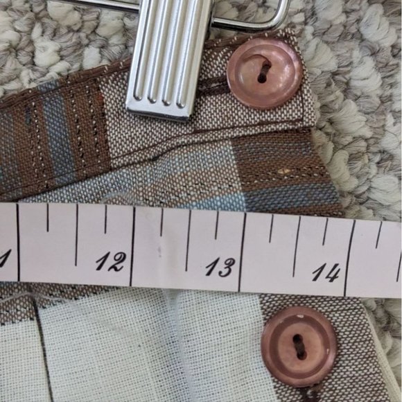 Vintage Pleated  Plaid Skirt - Picture 6 of 7